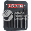 86B JUEGO COMBINADO DE CINCELES CORTA FRIO, 7 PIEZAS URREA