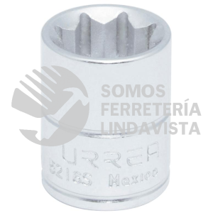5216S DADO CUADRO DE 3/8", 8 PUNTAS, EN PULGADAS, 1/2" URREA