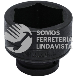 10065M DADO DE IMPACTO CUADRO DE 1", 6 PUNTAS, METRICO, 65 MM URREA