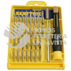 DJY04 JUEGO DE DESTORNILLADORES DE PRECISION CON PUNTAS COMBINADAS, 32 PIEZAS SURTEK