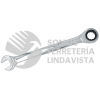 100592 LLAVE COMBINADA PULIDO ESPEJO DE MATRACA METRICA, 12 PUNTAS, 24MM SURTEK