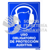 SES18 SEÑAL "USO OBLIGATORIO DE PROTECCION AUDITIVA" SURTEK