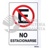 SES43 SEÑAL "NO ESTACIONARSE" SURTEK