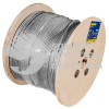 CAP118 CABLE DE ACERO CON GUARDACABO RECUBRIMIENTO PVC 1/4" X 75 M SURTEK