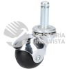 RE4M RODAJA ESFERICA DE ESPIGA PARA MADERA 40 MM SURTEK