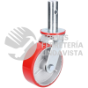 RB15P RODAJA DE POLIURETANO PARA ANDAMIO 6" SURTEK