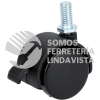 RY4RB RODAJA TIPO YOYO DE ESPIGA CON ROSCA Y FRENO 40 MM SURTEK