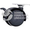 RY4B RODAJA TIPO YOYO CON PLACA CON FRENO 40 MM SURTEK