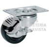 RH6B RODAJA DE HULE GIRATORIA CON FRENO 2-1/2" SURTEK