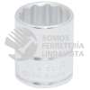 5213M DADO CUADRO DE 3/8", 12 PUNTAS, METRICO, 13 MM URREA