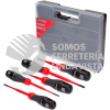 9700TSA JUEGO DE 5 DESTORNILLADORES CON MANGO TRIMATERIAL 1000 V, COMBINADOS BARRA SLIM URREA