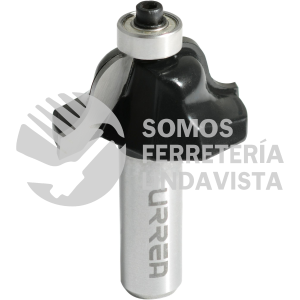 BR1204 BROCA PARA ROUTER DE ACERO ROMANA CON BALERO 1-5/8" ZANCO DE 1/4" URREA
