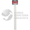 TIMPU200 TIRA DE IMPULSO DE POLIPROPILENO TRANSPARENTE 100 X 8 CM URREA