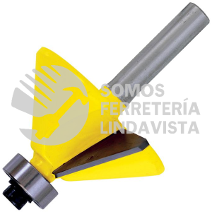 119267 BROCA PARA ROUTER DE ACERO CHAFLAN CON BALERO 1-1/4" ZANCO DE 1/4" SURTEK