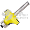 119271 BROCA PARA ROUTER DE ACERO REDONDEADORA DE MOLDURA CON BALERO 1" ZANCO DE 1/4" SURTEK