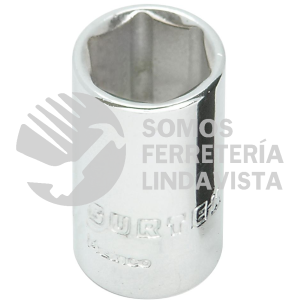 4416 DADO EN PULGADAS CUADRO DE 1/4", 6 PUNTAS, 1/2" SURTEK