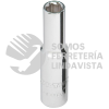 F4408HL DADO LARGO EN PULGADAS CUADRO DE 1/4", 6 PUNTAS, 1/4" SURTEK