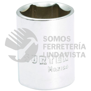 F5128H DADO EN PULGADAS CUADRO DE 3/8", 6 PUNTAS, 7/8" SURTEK
