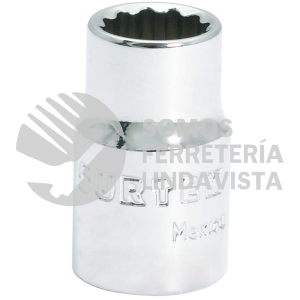 F5109M DADO METRICO CUADRO DE 3/8", 12 PUNTAS, 9 MM SURTEK