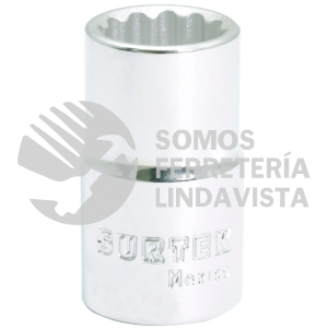 F5814 DADO EN PULGADAS CUADRO DE 1/2", 12 PUNTAS, 7/8" SURTEK