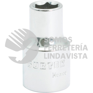 F5814HM DADO METRICO CUADRO DE 1/2", 6 PUNTAS, 14 MM SURTEK
