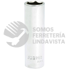 F5817HLM DADO LARGO METRICO CUADRO DE 1/2", 6 PUNTAS, 17 MM SURTEK