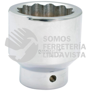 F5944 DADO EN PULGADAS CUADRO DE 3/4", 12 PUNTAS, 1-3/8" SURTEK