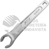 3574T LLAVE PARA TANQUE DE GAS CROMADA 7/8" FOY