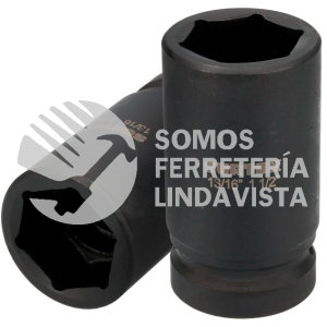 107282 DADO DE IMPACTO LARGO EN PULGADAS, CUADRO 1", 6 PUNTAS, 1-1/2" SURTEK