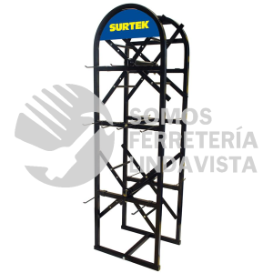 RMAN EXHIBIDOR DE PISO PARA MANGUERAS Y ACCESORIOS 36 X 45 X 148 CM SURTEK