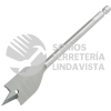 BMM1-3/8 BROCA PARA MADERA DE ACERO AL CARBONO TIPO MANITA 1-3/8" ZANCO DE 1/4" URREA