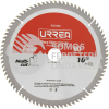 DSA1080 DISCO PARA SIERRA CIRCULAR PARA CORTE MULTI-MATERIAL 80 DIENTES, 10" URREA
