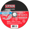 AMSS04A DISCO ABRASIVO TIPO 1 PARA ACERO INOXIDABLE 4-1/2" X 1/16" URREA