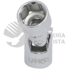 5282MH DADO FLEXIBLE CUADRO DE 3/8", METRICO, 6 PUNTAS, 19 MM URREA
