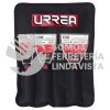 6500X JUEGO DE ESPATULAS FLEXIBLES DE ACERO INOXIDABLE CON MANGO BIMATERIAL, 3 PIEZAS URREA
