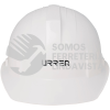 USH01W CASCO DE SEGURIDAD CON AJUSTE DE 4 PUNTOS, COLOR BLANCO URREA