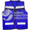USCH21 CHALECO DE SEGURIDAD TIPO SUPERVISOR CERRADO CON REFLEJANTE AZUL M URREA