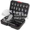 4700CB JUEGO DE DADOS Y ACCESORIOS CUADRO DE 1/4" COMBINADO, 30 PIEZAS URREA