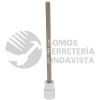 49907ML DADO CON PUNTA HEXAGONAL EXTRA LARGA CUADRO DE 3/8", METRICO, 7 MM URREA