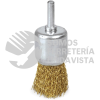123258 CARDA COPA ONDULADA ALAMBRE DELGADO 1-1/8" X 0.30 MM CON ZANCO 1/4" SURTEK