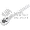 140440 MATRACA REVERSIBLE PARA DADO CUADRO DE 3/8", CABEZA TIPO PERA, MANGO MOLETEADO FOY
