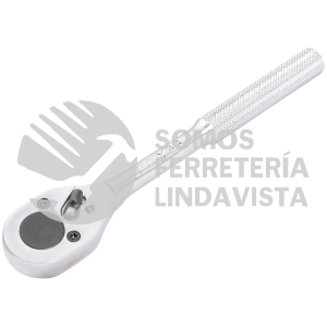140440 MATRACA REVERSIBLE PARA DADO CUADRO DE 3/8", CABEZA TIPO PERA, MANGO MOLETEADO FOY