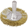 C563 CARDA CIRCULAR ONDULADA ALAMBRE DELGADO 3" X 0.30 MM CON ZANCO 1/4" SURTEK