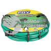 M12L6P MANGUERA PARA JARDIN LISA EN ROLLO 2 CAPAS 1/2", 6 M FOY