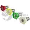 BOQ701 BOQUILLAS PARA HIDROLAVADORAS DE ROCIADO DE ALTA PRESION, 4 PIEZAS SURTEK
