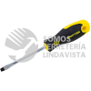 D205 DESTORNILLADOR CON MANGO BIMATERIAL, PUNTA PLANA BARRA REDONDA 5/16" X 8" SURTEK