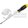 D224 DESTORNILLADOR CON MANGO BIMATERIAL, PUNTA CABINET 3/16" X 4" SURTEK