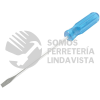 D320 DESTORNILLADOR CON MANGO AZUL, PUNTA PLANA BARRA REDONDA 5/16" X 10" SURTEK
