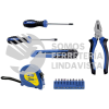 JHF03 JUEGO COMBINADO DE HERRAMIENTA, 15 PIEZAS FOY