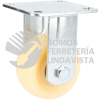 RN10F RODAJA DE POLIPROPILENO BLANCA FIJA 4" SURTEK